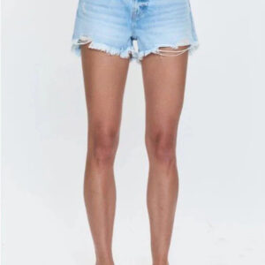 Pistola Gigi Low Rise Shorts in Leisure Distressed