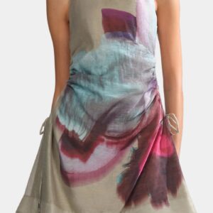 AMUR Waverlyn Ruched Mini Dress