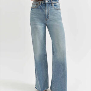 DAZE Far Out High Rise Wide Leg Jeans