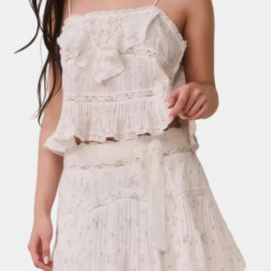 Love Shack Fancy Willia Skirt