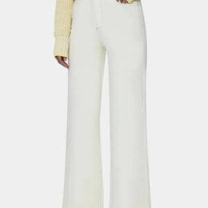 Pistola Lana High Rise Ultra Wide Jeans in Ecru